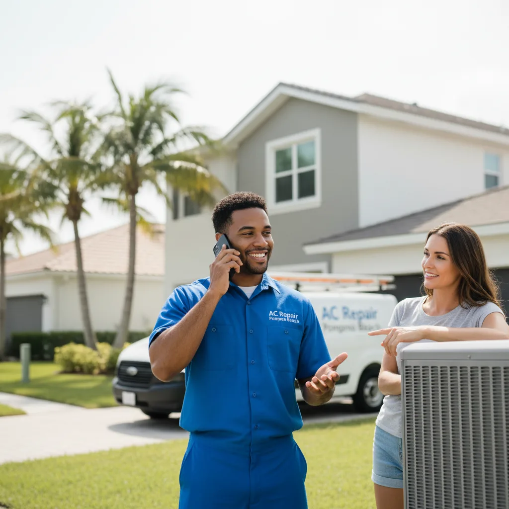 AC Repair Pompano Beach customer support in Plano